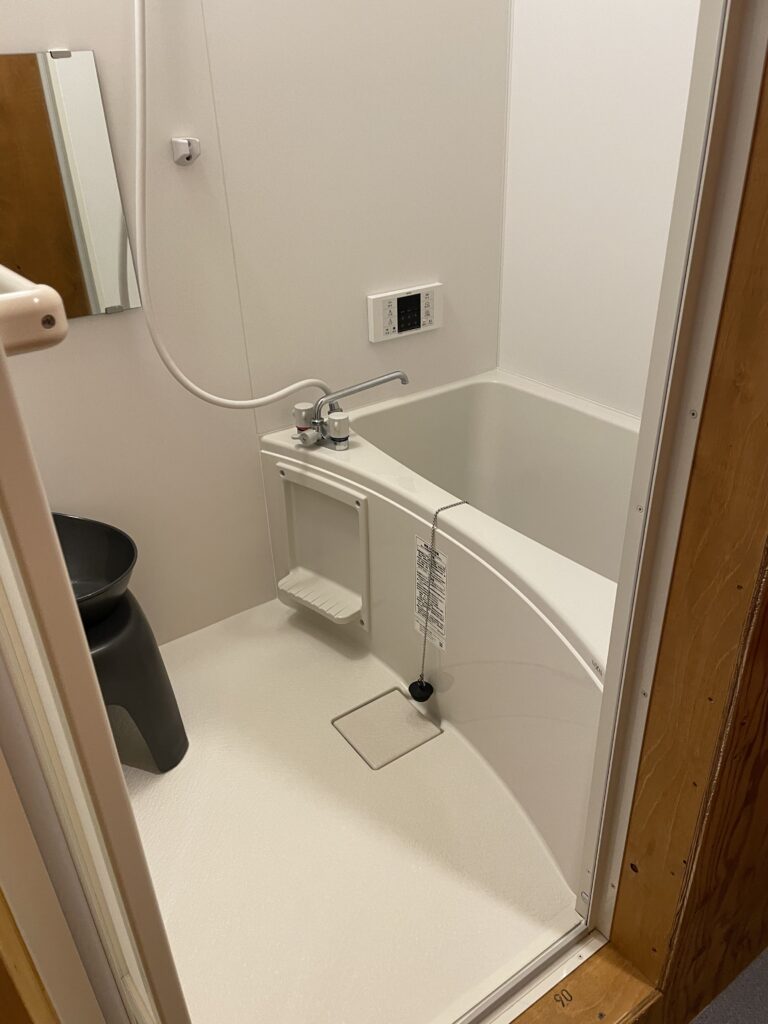 ドッグリゾートhaijmeのテラスサファリにあるお風呂。