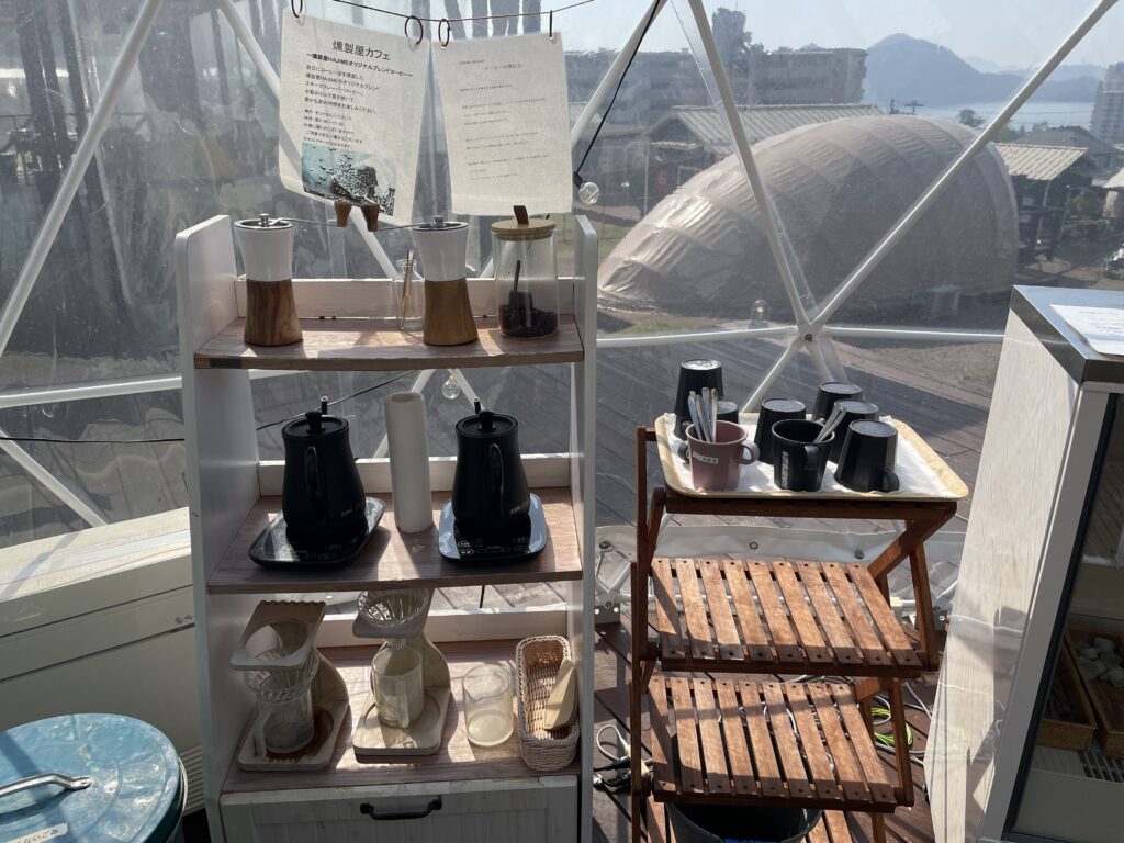 ドッグリゾートhaijmeにあるドリンクバー。