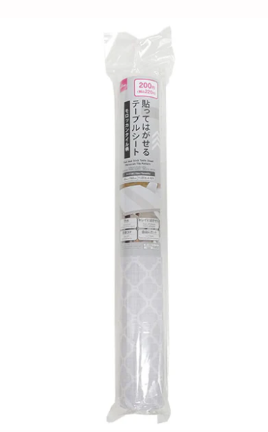 ダイソー『張ってはがせるテーブルシート』